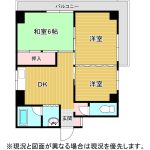 400号室間取り図